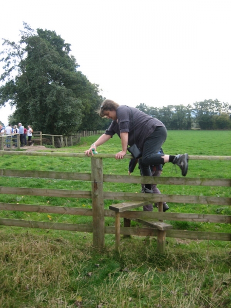 Another stile to negotiate.